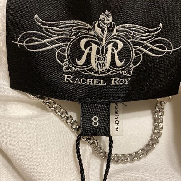 Rachel Roy Ivory draped back Jacket NWT - Picture 6 of 12